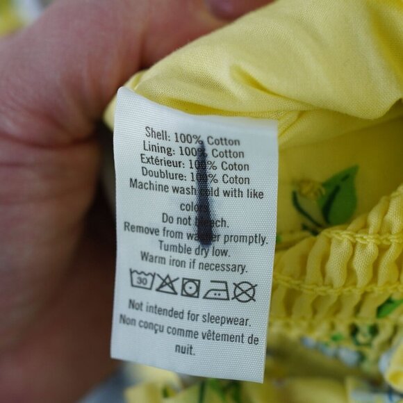 Janie and Jack Yellow Wide Leg Floral Romper Size 2T - Picture 5 of 5